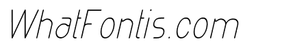Exacta Medium Italic