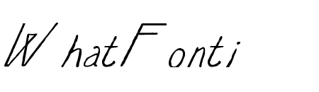 Whittle WF Italic