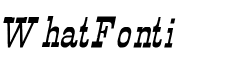Baretto WF Italic