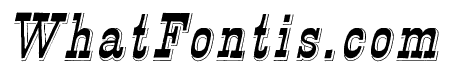 Baretto WF Shaded Italic