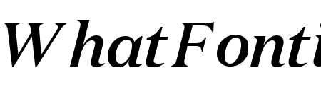 DomaineText MediumItalic