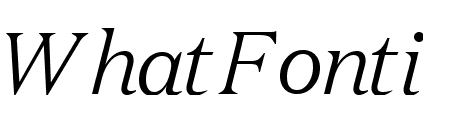 DomaineText LightItalic