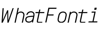SimplonMono LightItalic WebXL