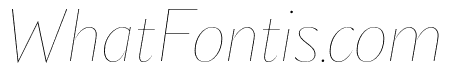 SangBleuSans HairlineItalic WebXL