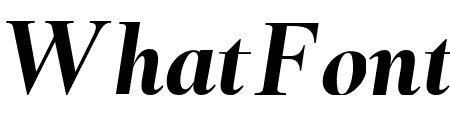 RomainHeadline BoldItalic WebXL