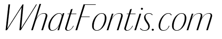 DarbySansPoster XLightItalic Reduced