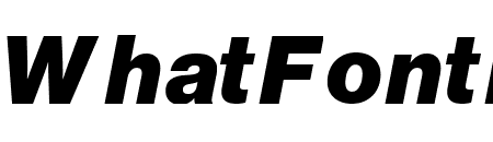 NeueHaasGrotDispRound 96BlackItalic Reduced