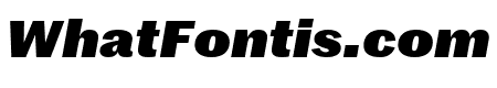 MarrSans UltraBlackItalic Reduced