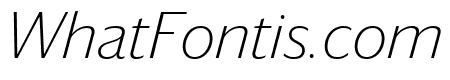 DarbySans XLightItalic Reduced