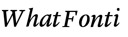 LyonText RegularNo2Italic Reduced