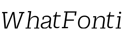 DuplicateSlab LightItalic Reduced
