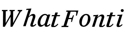CaponiText RegularNo2Italic Reduced