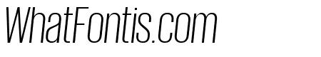GiorgioSans LightItalic Reduced
