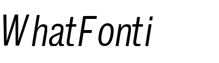 MarrSansCondensed RegularItalic Reduced