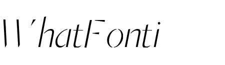 DalaMoa ThinItalic Reduced