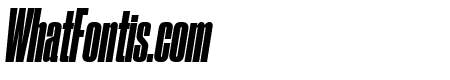 DrukXCond SuperItalic Reduced