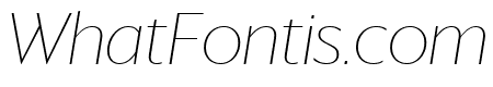 SanomatSans ThinItalic Reduced