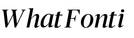 PublicoBanner Italic Reduced