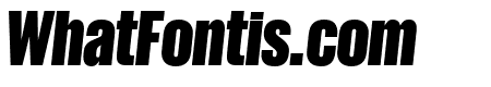 GiorgioSans BlackItalic Reduced