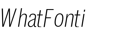 MarrSansCondensed LightItalic Reduced