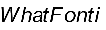NeueHaasGrotText 56Italic Reduced