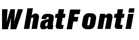 DrukText SuperItalic Reduced