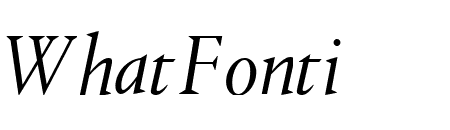 Portrait LightItalic Reduced