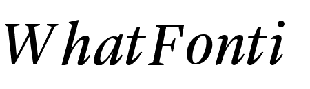 LyonDisplay RegularItalic Reduced