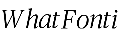 PublicoHeadline LightItalic Reduced