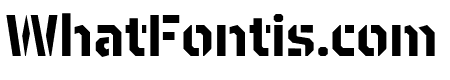 BrooklynStencil Bold