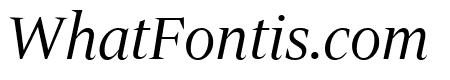 Gravitas Italic