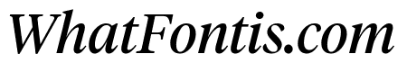 TiemposHeadline RegularItalic