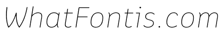 Colette ThinItalic