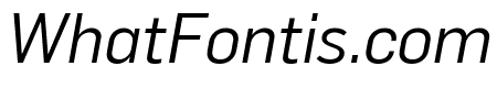 Flama BookItalic