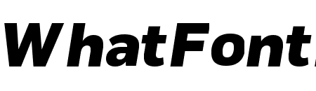 Fort ExtraboldItalic