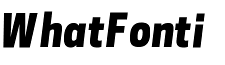 PolarisCondensed HeavyItalic