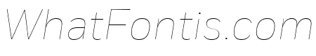 Fort ThinItalic