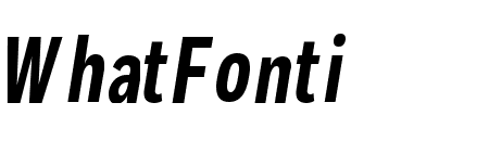 Fort XCond BoldItalic