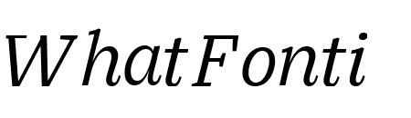 SilvaText LightItalic