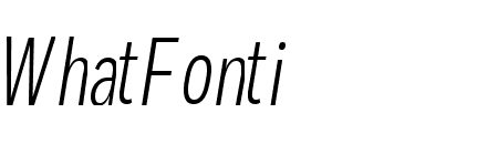 Fort XCond LightItalic