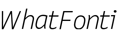 Queue LightItalic