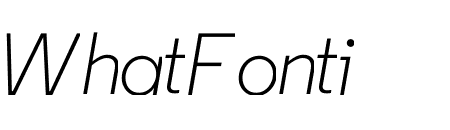 Regular LightItalic