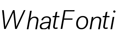PostGrotesk LightItalic