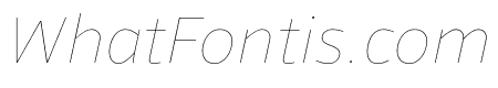 Agile HairlineItalic