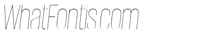 GiorgioSans ThinItalic