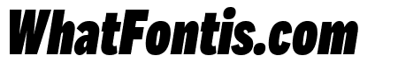 Fort XCond BlackItalic