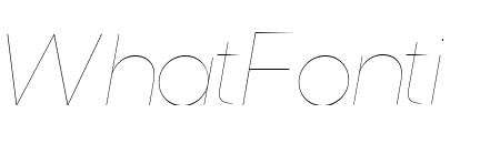 SharpSansNo2 HairlineOblique