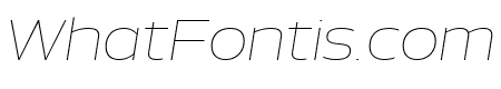 Aero ThinItalic