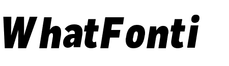 FortCond ExtraboldItalic