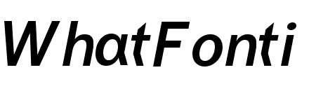 BC Falster Grotesk Medium Italic